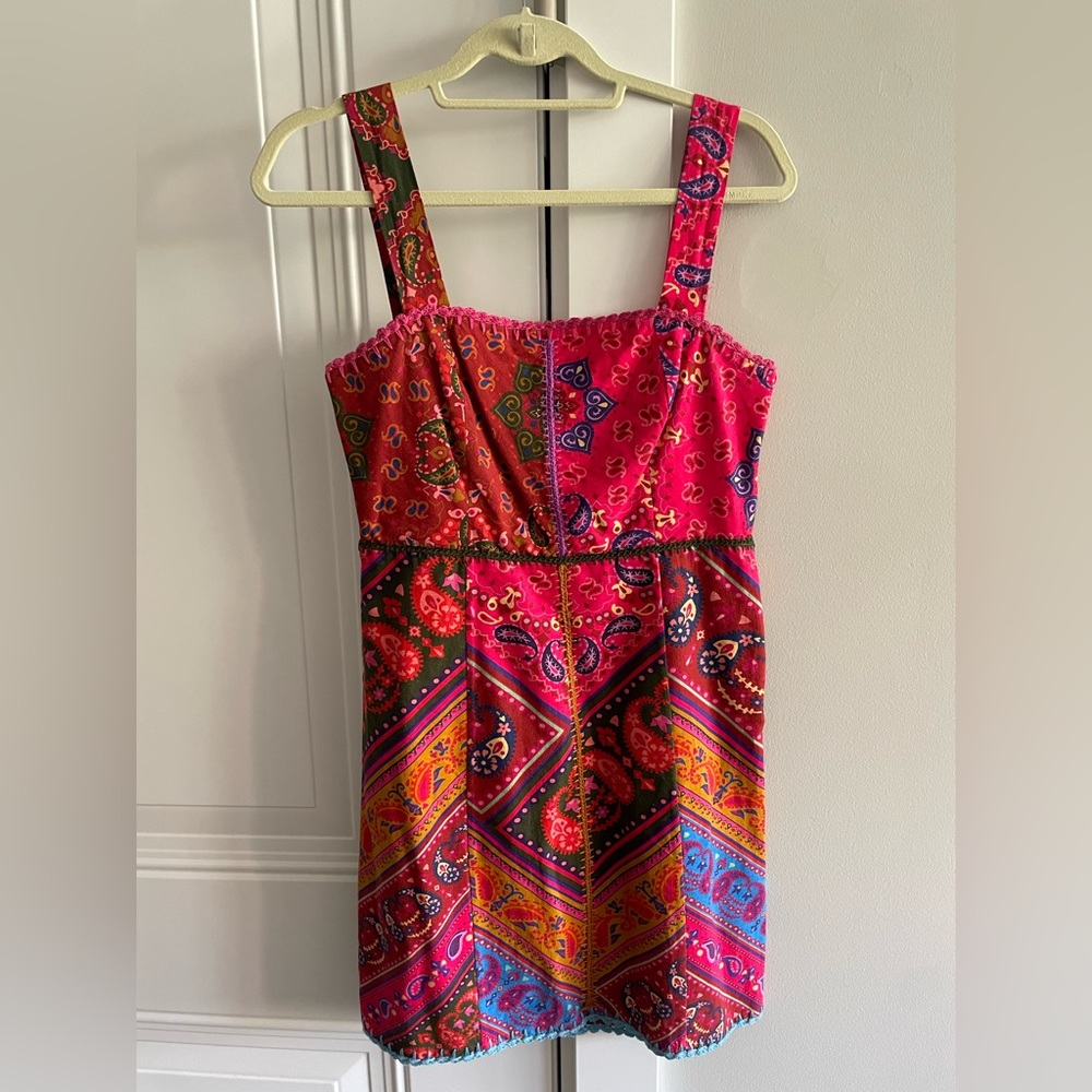 Farm Rio short bandana dress, size small